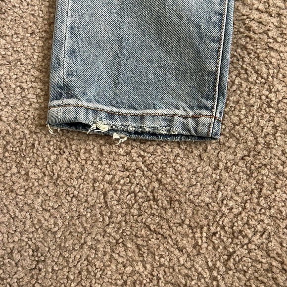 Joe’s Jeans x WeWoreWhat Danielle High Rise Straight Jeans NWT 24 Light Wash - Picture 5 of 13